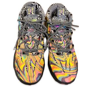 Puma LaMelo Ball MB.03 Dexter’s Laboratory Men’s Shoes Size 7 - holes in fabric